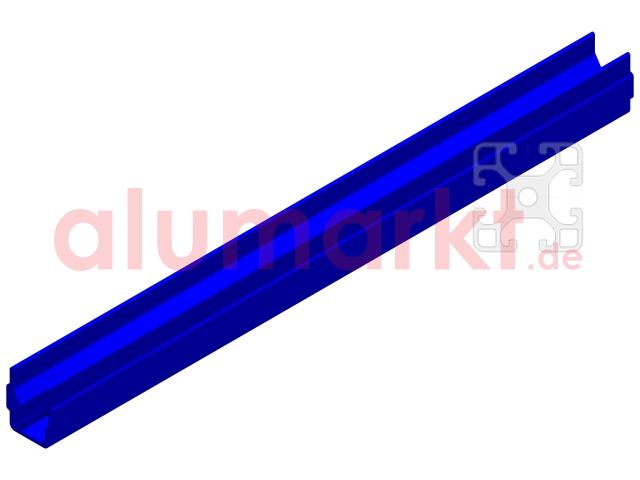 Abdeck- u. Einfassprofil 8 blau 2000mm